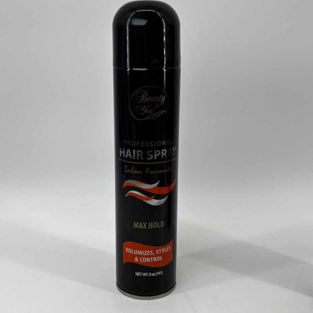 Beauty for You Professional Hair Spray Max Hold Salon Formula 5oz